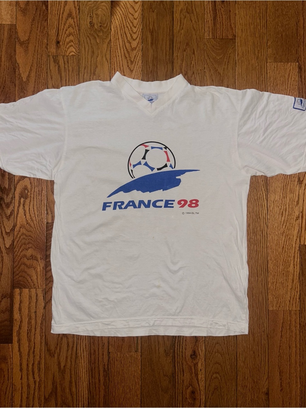 France 98’ World Cup Coupe Du Monde Vintage T-Shirt Size 5/Medium
